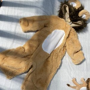Pottery barn baby lion costume